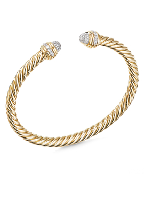 Cable Diamond Bracelet
